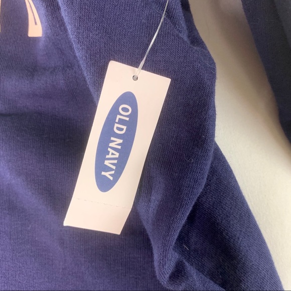 Old Navy flamingo Beach Squad blue sweatshirt NWT - Picture 10 of 13